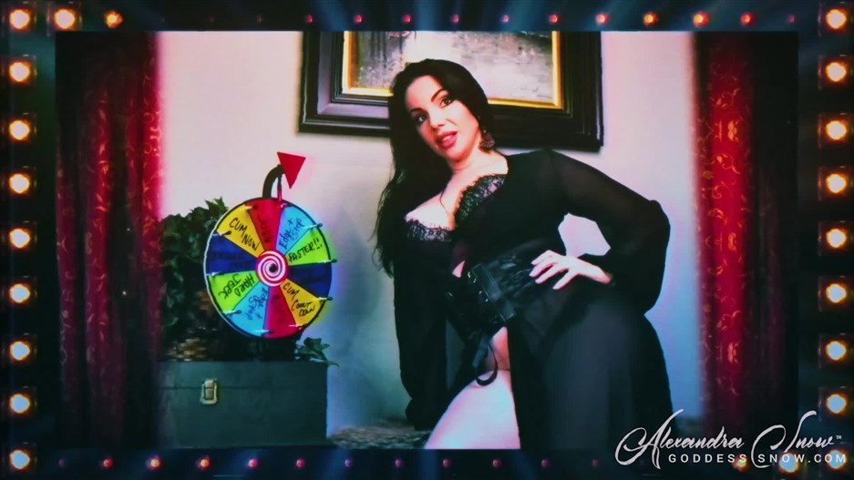 Goddess Alexandra Snow - 10 Spins - Ending 1 - pornevening.com